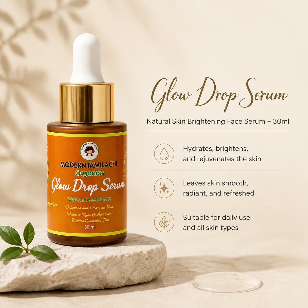 Glow Drop Serum – Natural Skin Brightening Face Serum – 30ml
