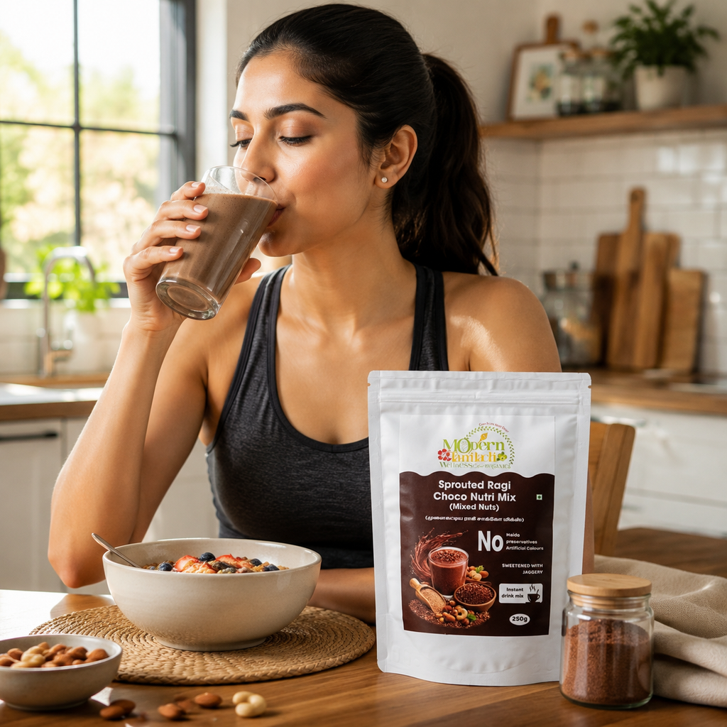 Sprouted Multigrain Health Mix – Natural Nutritional Supplement – 250g